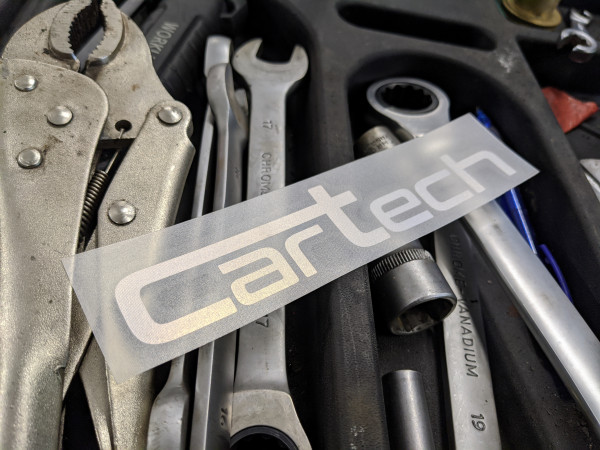 CarTech Sticker 15x3cm Oel Slick ( 2 Stück )