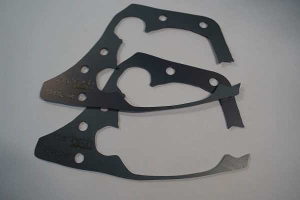 BMW E36 Verstärkungsbleche für Längslenkeraufnahmen Set